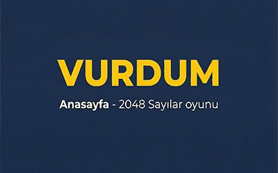 Sayılar Birlestir 2048 oyunu görseli